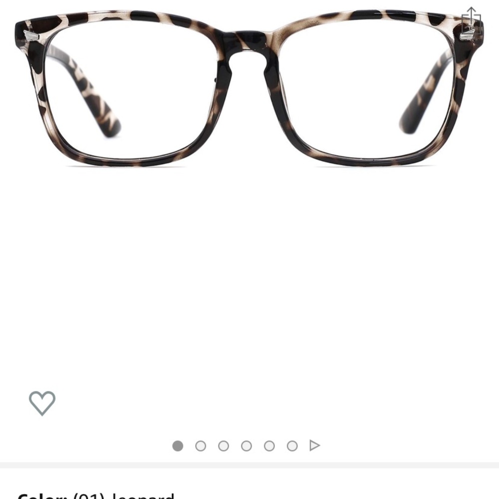 Blue light blocker glasses